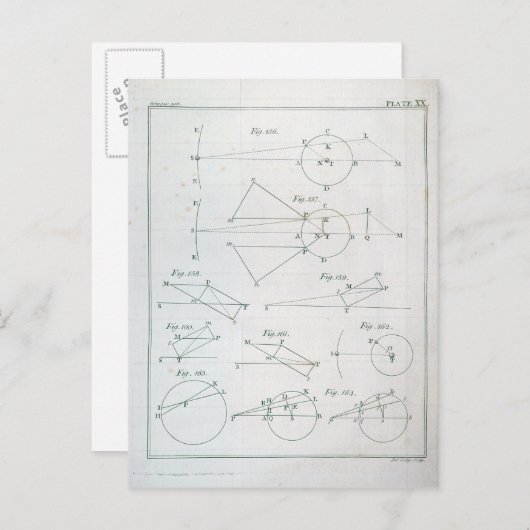 Bord XX van deel I Briefkaart (Voorkant / Achterkant)