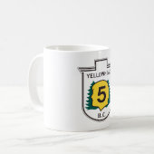 Bord Yellowhead-weg Koffiemok (Voorkant links)
