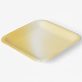 Bord zacht oranje papier (Gebogen)