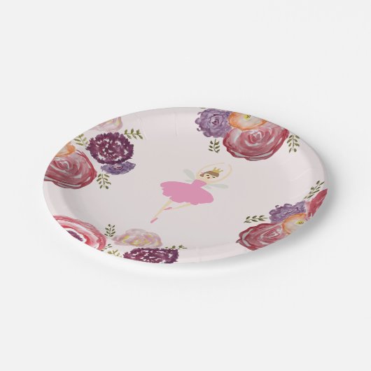 Bord zacht roze lasterpapier (Gekanteld)