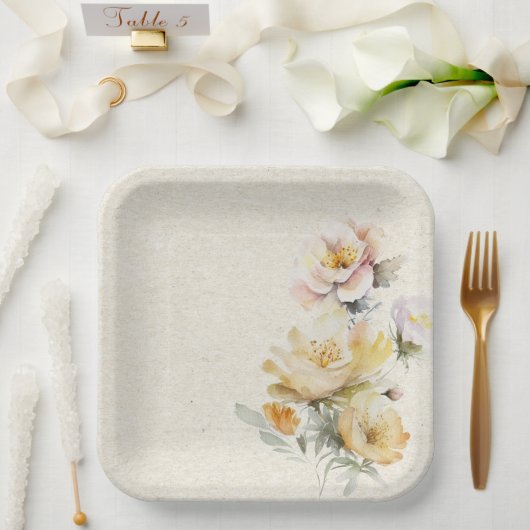 Bord zomergeel Florence (Huwelijk)