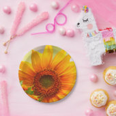 Bord zonnebloempapier (Feest)