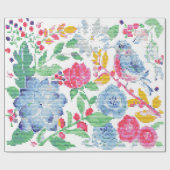 Bordado de la Naturaleza Cadeaupapier (Vlak)