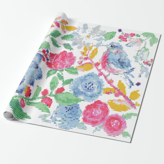 Bordado de la Naturaleza Cadeaupapier (Uitgerold)
