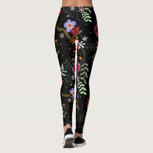 Bordado Folk Leggings (Achterkant)