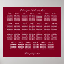 Bordeaux 27 Tafel Trouwzaal Stoelen Plattegrond Po
