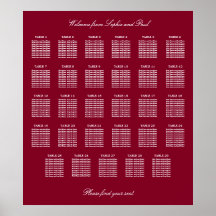 Bordeaux 29 Tafel Trouwzaal Stoelen Plattegrond Po