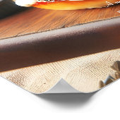 Bordeaux Bistro Burger Poster (Hoek)