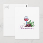 Bordeaux Briefkaart (Voorkant / Achterkant)