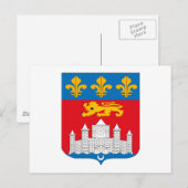 Bordeaux-Briefkaart Briefkaart (Voorkant / Achterkant)