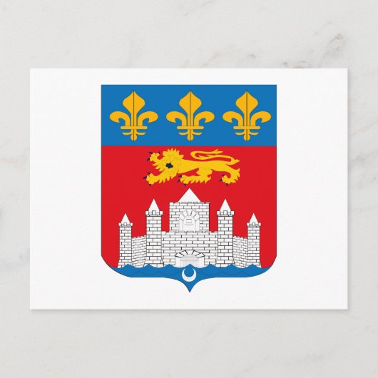 Bordeaux-Briefkaart Briefkaart (Voorkant)