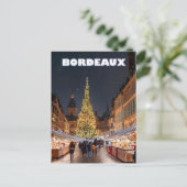 Bordeaux Christmas Charm Briefkaart (Staand voorkant)