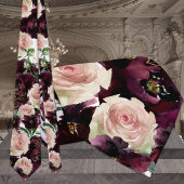 Bordeaux Desdemona Rozen Weddenschap Stropdas