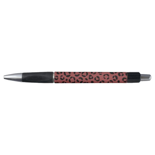Bordeaux Dierenprint Pen (Voorkant)