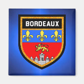 Bordeaux Flag Magneet (Voorkant)