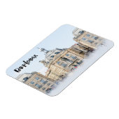 Bordeaux fotografie handgeschreven magneet (Linkerzijde)