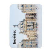 Bordeaux Fotografie Handlettering Magneet (Verticaal)