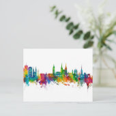 Bordeaux France Skyline Briefkaart (Staand voorkant)