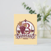 Bordeaux Frankrijk Briefkaart (Staand voorkant)