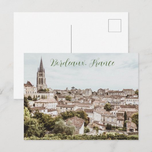 Bordeaux, Frankrijk Briefkaart (Voorkant / Achterkant)