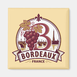 Bordeaux Frankrijk Magneet