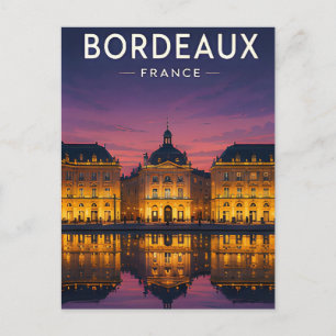Bordeaux Frankrijk Reis Historisch Cadeau Briefkaart
