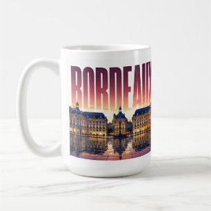 Bordeaux Frankrijk Reizen Historische Rivieroevers Koffiemok