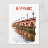 Bordeaux Frankrijk Stadsreizen Briefkaart (Voorkant)