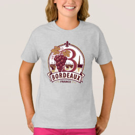 Bordeaux Frankrijk T-shirt