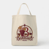 Bordeaux Frankrijk Tote Bag (Achterkant)