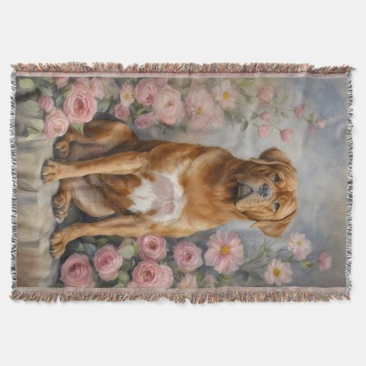 Bordeaux Franse Mastiff Hond Deken (Voorkant)