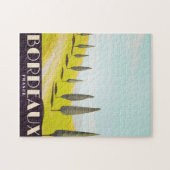 Bordeaux, Franse vintage-reisposter Legpuzzel (Horizontaal)