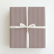 Bordeaux gestreepd elegant inpakpapier