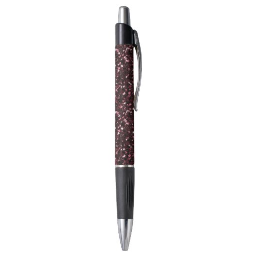 Bordeaux Glitter Pen (Achterkant (Verticaal))