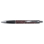 Bordeaux Glitter Pen (Achterkant)