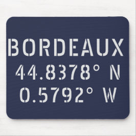 Bordeaux Latitude Longitude Muismat