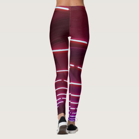 bordeaux leggings (Achterkant)
