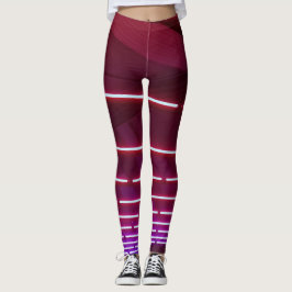 bordeaux leggings