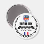 Bordeaux Magneet (Voorkant / Achterkant)