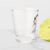 Bordeaux marine bruidsmeisjesfeest shotglas shot glas (Links)