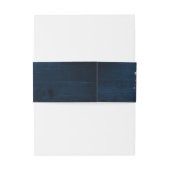 Bordeaux Marine Roze Bloem Goud Geometrisch Trouwf Uitnodigingen Wikkel (Achterkant Voorbeeld)