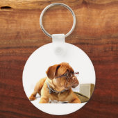 Bordeaux Mastiff, Franse Mastiff Bordeauxhond Cade Sleutelhanger (Voorkant)