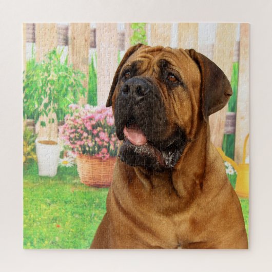 Bordeaux Mastiff Legpuzzel (Verticaal)