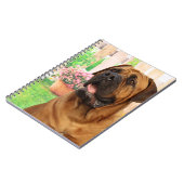 Bordeaux Mastiff Notitieboek (Linkerzijde)