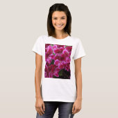 Bordeaux Ooievaarsbek T-shirt (Voorkant volledig)