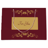 Bordeaux, persoonlijk, grote cadeautas (Voorkant)