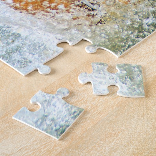 Bordeaux playing in water legpuzzel (Zijkant)