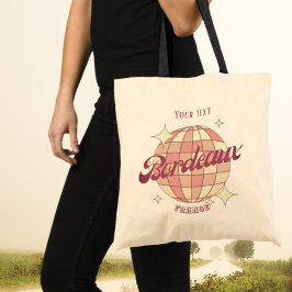 Bordeaux Stad Frankrijk cadeau outfit mode Tote Bag
