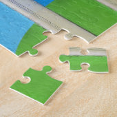 Bordeaux, Streetart gebruikte om drukke stappen te Legpuzzel (Zijkant)