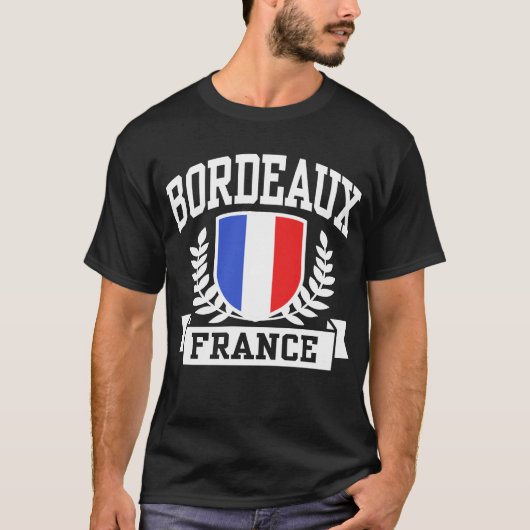 Bordeaux T-shirt (Voorkant)